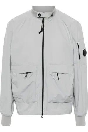 C.P. Company Jassen, Heren, Grijs, L, Polyester, Pro-Tek Bomberjack
