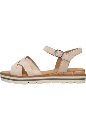 Gabor Schoenen, Dames, , 37 EU, Suède, Suède Sandalen Stijlvol Comfort