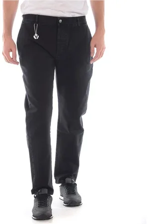 D.A. Daniele Alessandrini Broeken, Heren, Zwart, W30, Jeans