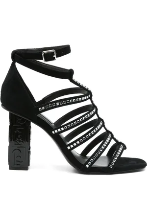 Liu Jo Schoenen, Dames, Zwart, 37 EU, Elegante Nero Sandalen voor Vrouwen