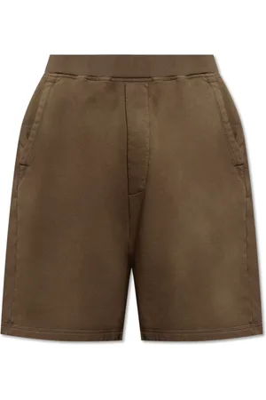 Dsquared2 Korte broeken, Heren, Bruin, M, Katoen, Short Shorts