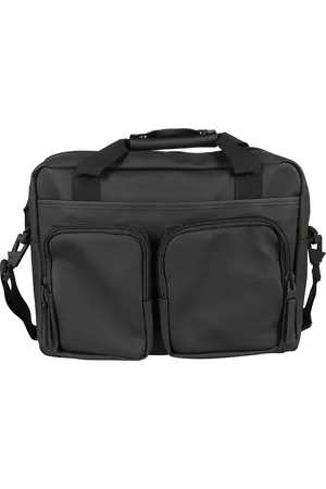 Rains Tassen, Heren, Zwart, ONE Size, Polyester, Tech Texel Laptoptas Zwart Rits
