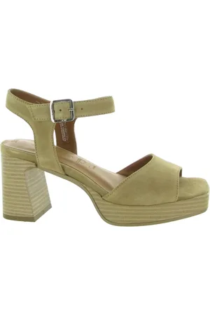 Tamaris Schoenen, Dames, , 39 EU, Leer, Hoge Hak Sandalen