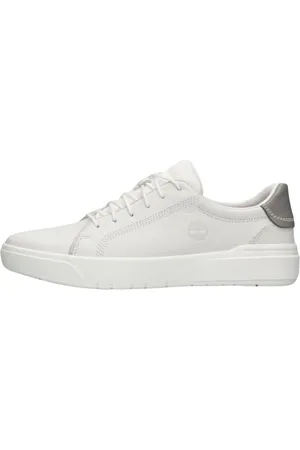 Timberland Schoenen, Heren, Wit, 40 EU, Katoen, Low Sneakers Seneca Bay Oxford