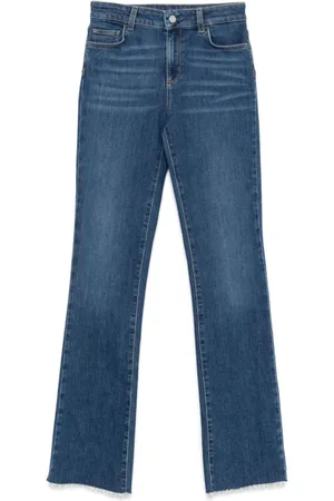Liu Jo Jeans, Dames, Blauw, W30, Denim, Indigo Denim Jeans Klassieke Stijl