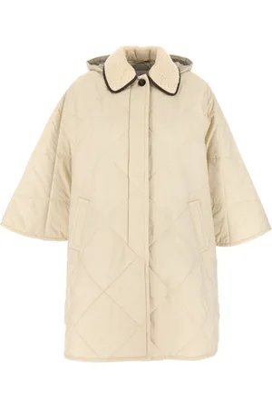 Brunello Cucinelli Mantels, Dames, , S, Polyester, Pufferjassen voor mannen en vrouwen