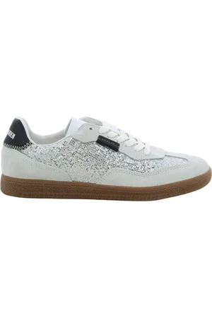 Steve Madden Schoenen, Dames, , 37 EU, Leer, Zilveren Emporia Dames Sneakers