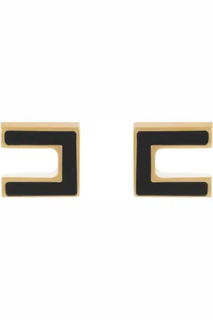 Elisabetta Franchi Accessoires, Dames, Zwart, ONE Size, Stijlvolle oorbellen voor een chique look