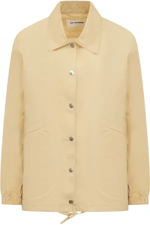 Jil Sander Jassen, Dames, Geel, S, Stijlvolle W Blouson Jas