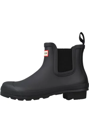 Hunter Schoenen, Dames, Zwart, 36 EU, Klassieke Chelsea Boots
