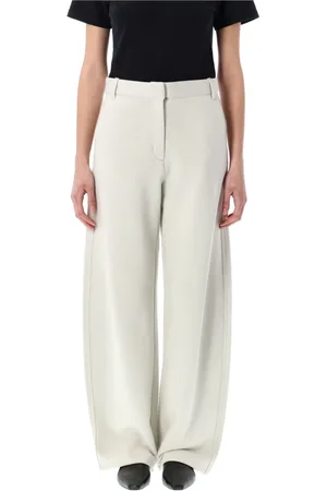Low Classic Broeken, Dames, Grijs, M, Katoen, Lichtgrijze Cocoon Fit Broek