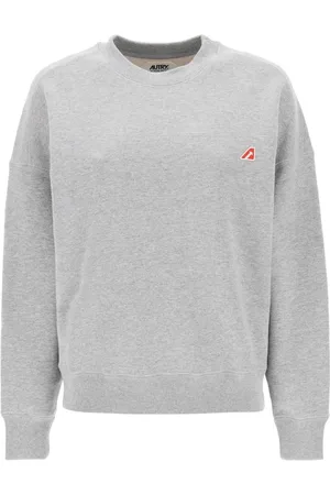 Autry Sweatshirts & Hoodies, Dames, Grijs, M, Katoen, Hooded Sweatshirt