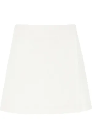 Chloé Rokken, Dames, Wit, S, Katoen, Wide-Leg Shorts