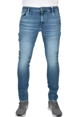 Guess Jeans, Heren, Blauw, W36, Katoen, Slim-fit Jeans