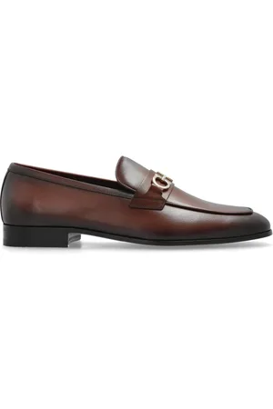 Salvatore Ferragamo Schoenen, Heren, Bruin, 39 EU, Leer, Balty Loafers