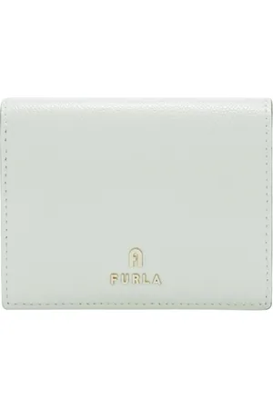 Furla Accessoires, Dames, Groen, ONE Size, Leer, Camelia Compact Portemonnee