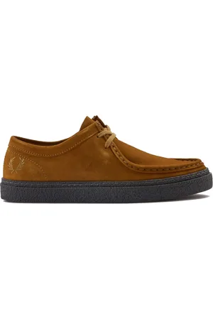 Fred Perry Schoenen, Heren, Bruin, 43 EU, Suède, Dawson Moc Toe Veterlaarzen