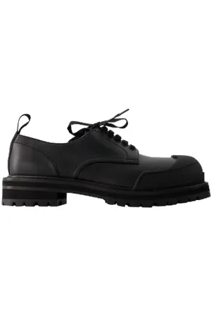 Marni Schoenen, Heren, Zwart, 44 EU, Leer, Leather flats