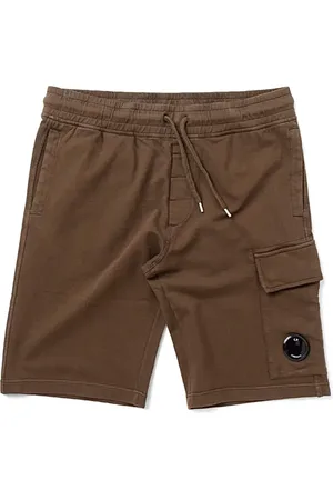 C.P. Company Korte broeken, Heren, Bruin, S, Katoen, Stijlvolle Bermuda Shorts
