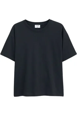 Filippa K Tops, Dames, Zwart, S, Katoen, Loose Fit Tee