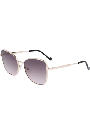 Liu Jo Accessoires, Dames, Geel, 55 MM, Zonnebril