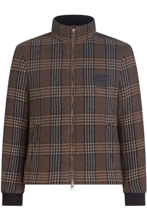 Etro Jassen, Heren, Bruin, M, 200c Giubbotto Light Jacket