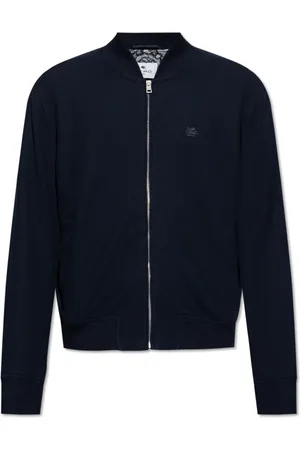 Etro Jassen, Heren, Blauw, M, Katoen, Jacket met Logo
