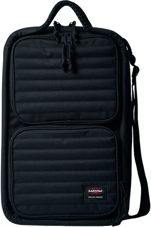 Eastpak Tassen, Heren, Zwart, ONE Size, Polyester, Gewatteerde rugzak met logopatch