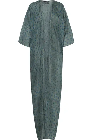 Cortana Blouses & Shirts, Dames, Blauw, L, Nina Kimono Jas