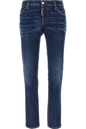 Dsquared2 Jeans, Dames, Blauw, S, Denim, Stretch Denim Jennifer Jeans