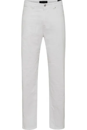 Drykorn Broeken, Heren, Wit, W33 L32, Katoen, Straight Jeans