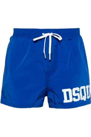 Dsquared2 Badkleding, Heren, Blauw, S, Nylon, Nylon Strandkleding