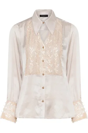 Bruuns Bazaar Blouses & Shirts, Dames, , L, Pailletten, Elegante Pailletten Blouse
