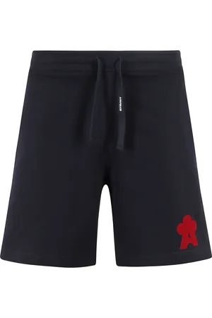 A PAPER KID Korte broeken, Heren, Blauw, M, Casual Sweatshorts voor Dagelijks Comfort
