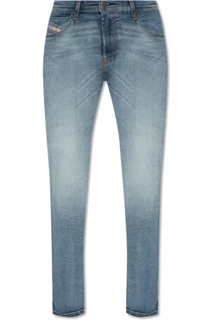 Diesel Jeans, Dames, Blauw, W24 L32, Katoen, 2015 Babhila Skinny Jeans