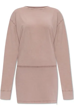 Dsquared2 Kleedjes, Dames, Roze, XS, Katoen, Gedrukte jurk