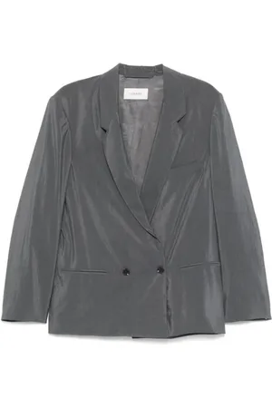 LEMAIRE Jassen, Dames, Grijs, M, Wol, Stijlvolle Jas