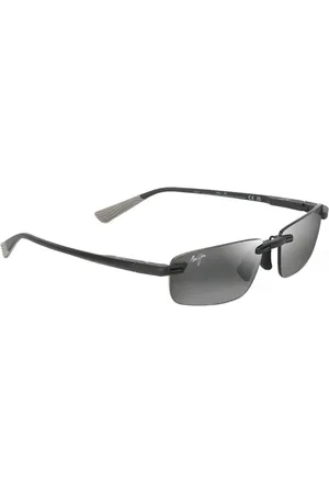 Maui Jim Accessoires, Dames, Zwart, ONE Size, Ilikou Matte Zwarte Zonnebril