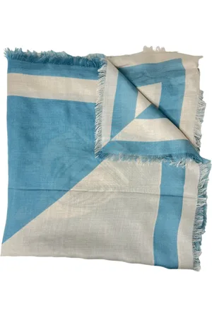 Lanvin Accessoires, Dames, Veelkleurig, ONE Size, Luxueuze Zijden Sjaal