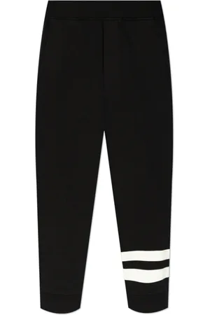 Dsquared2 Broeken, Heren, Zwart, M, Katoen, Broeken met Logo