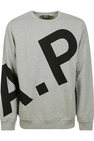A.P.C. Sweatshirts & Hoodies, Heren, Grijs, S, Katoen, Cory Sweatshirt