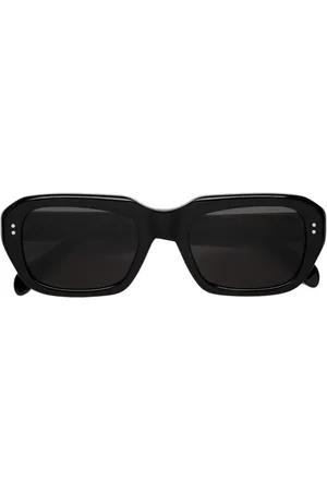 Retrosuperfuture Accessoires, unisex, Zwart, ONE Size, Premium Zwarte Brillen Fusie