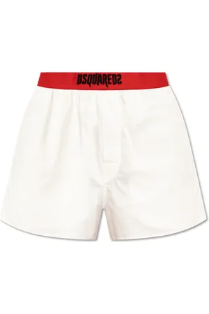 Dsquared2 Ondergoed, Dames, Wit, S, Katoen, Cotton Boxers