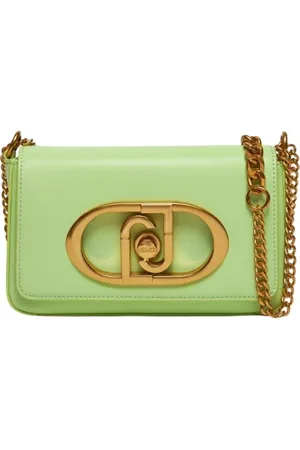 Liu Jo Tassen, Dames, Groen, ONE Size, Leer, Crossbodytas