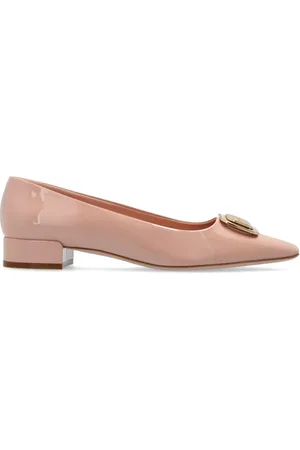 Salvatore Ferragamo Schoenen, Dames, Roze, 39 1/2 EU, Leer, High Heels Venera
