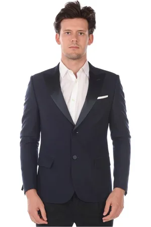 D.A. Daniele Alessandrini Jassen, Heren, Blauw, S, Polyester, Jassen