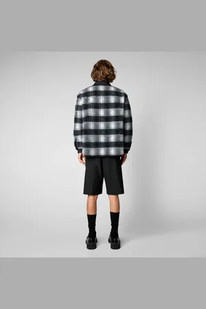 save the duck Jassen, Heren, Zwart, S, Polyester, Yura Blouson met Ludy Print