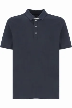 FAY Tops, Heren, Blauw, 2Xl, Katoen, Polo Shirts