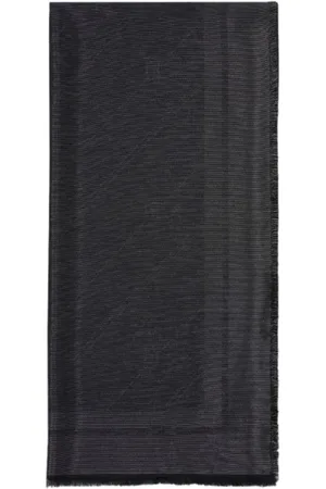 Elisabetta Franchi Accessoires, Dames, Zwart, ONE Size, Stijlvolle Sjaal