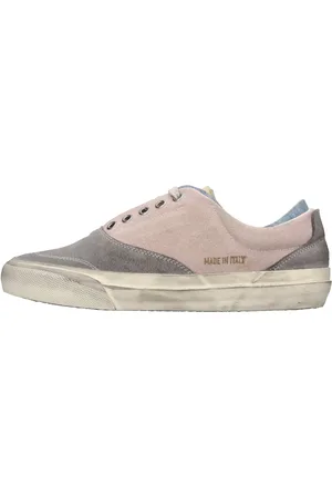 Hidnander Schoenen, Dames, Roze, 41 EU, Suède, Sneakers Multi Colour